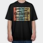 Born to Fly, Tricou Oversize Barbati (Unisex)