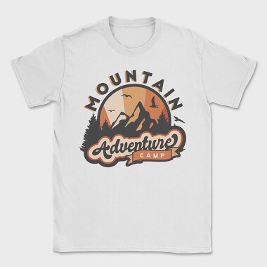 Mountain Adventure Camp, Tricou Barbati (Unisex)