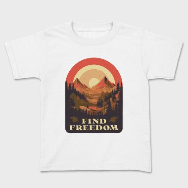 Mountain Sun Find Freedom, Tricou Copii