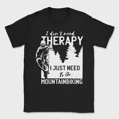 Mountainbike Just Need to Go, Tricou Barbati (Unisex)