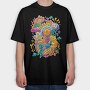Colorful Collage, Tricou Oversize Barbati (Unisex)
