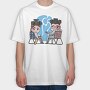 Brainwave Duel, Tricou Oversize Barbati (Unisex)