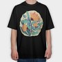 Bouquet of Flowers 5, Tricou Oversize Barbati (Unisex)