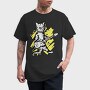 Cat Guitar, Tricou Barbati (Unisex)
