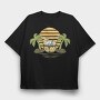 Retro Nature Outdoor 6, Tricou Oversize Barbati (Unisex)
