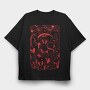 Cactus Collage, Tricou Oversize Barbati (Unisex)
