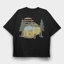 Retro Nature Outdoor 7, Tricou Oversize Barbati (Unisex)