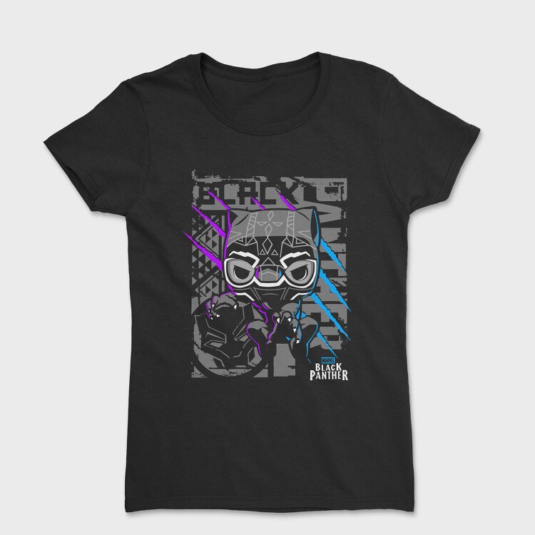 Black Panther Mask 2, Tricou Femei