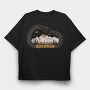 Wild Life Carabiner, Tricou Oversize Barbati (Unisex)