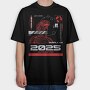 2025 1, Tricou Oversize Barbati (Unisex)
