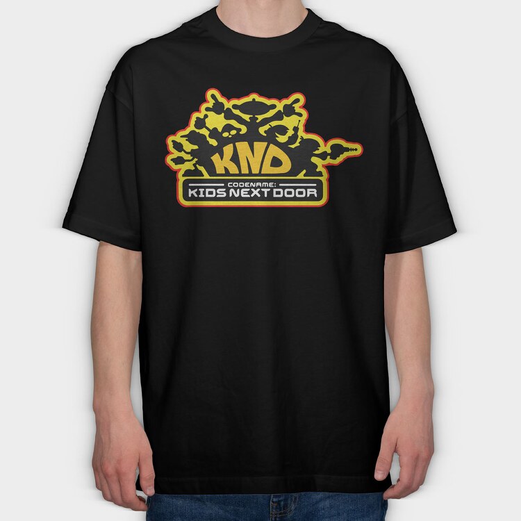 Kids Next Door 1, Tricou Oversize Barbati (Unisex)