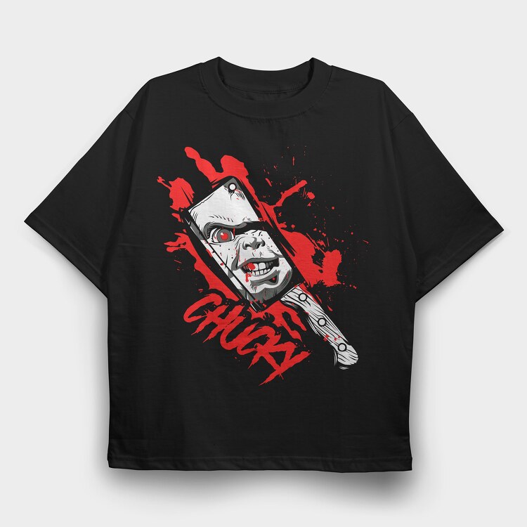 Terror 1, Tricou Oversize Barbati (Unisex)