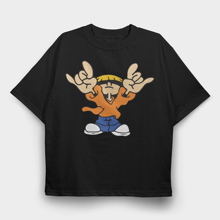 Kids Next Door 19, Tricou Oversize Barbati (Unisex)