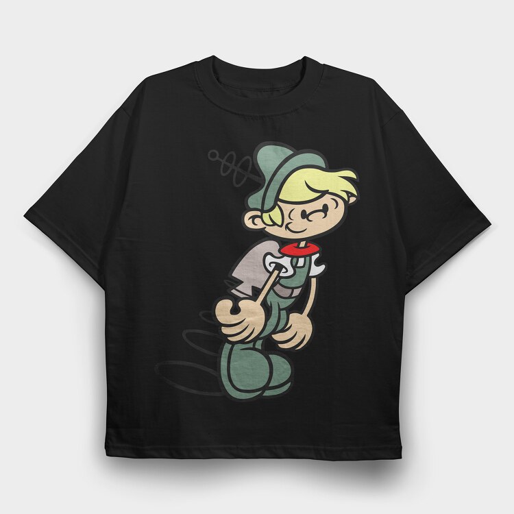 Kids Next Door 23, Tricou Oversize Barbati (Unisex)