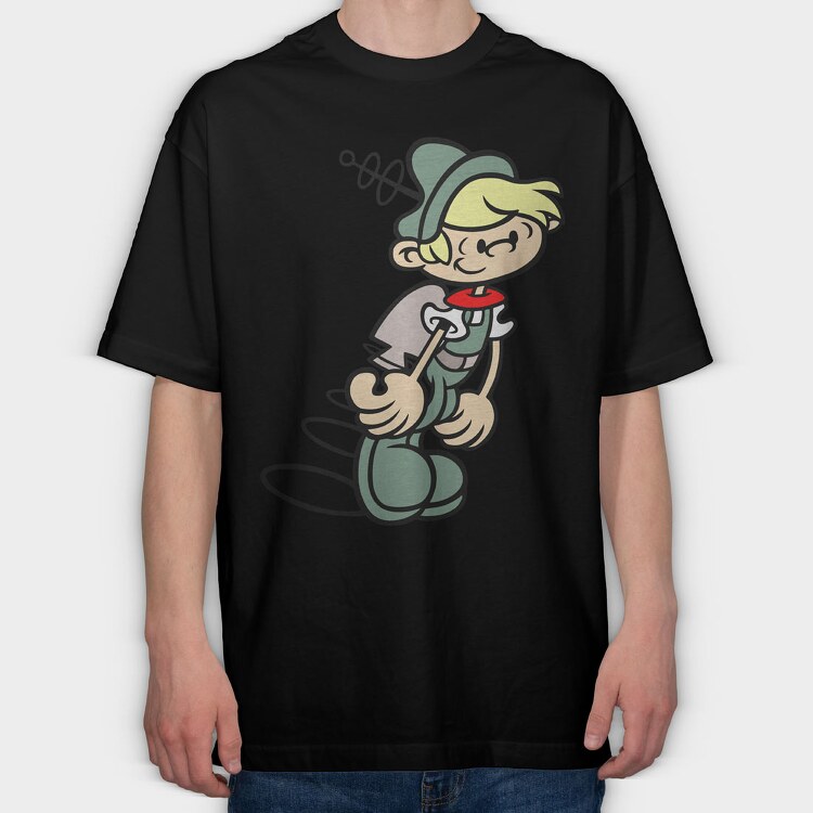 Kids Next Door 23, Tricou Oversize Barbati (Unisex)