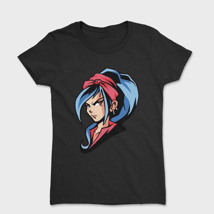Blue Hair Bandit, Tricou Femei