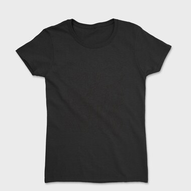 Mushroom Crystals Moon, Tricou Femei