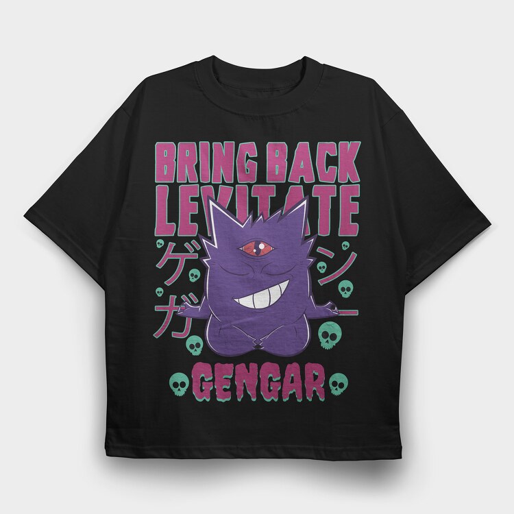 Pokemon 19, Tricou Oversize Barbati (Unisex)