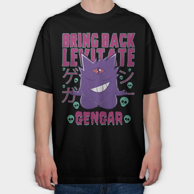 Pokemon 19, Tricou Oversize Barbati (Unisex)