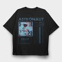 Astronaut 1, Tricou Oversize Barbati (Unisex)
