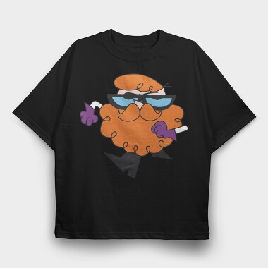 Dexter Laboratory 14, Tricou Oversize Barbati (Unisex)