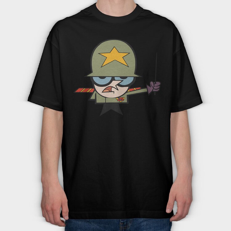 Dexter Laboratory 15, Tricou Oversize Barbati (Unisex)