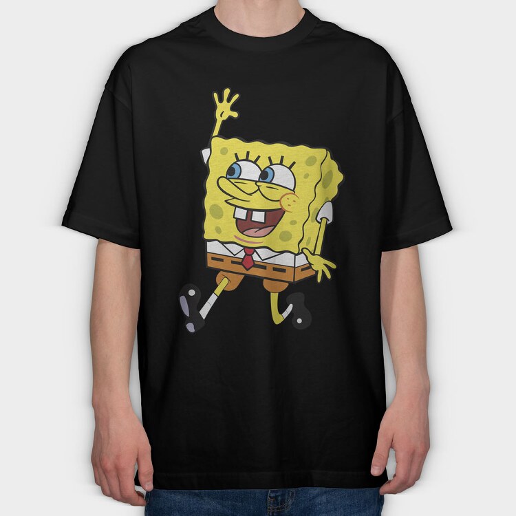 SpongeBob 10, Tricou Oversize Barbati (Unisex)