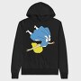 Bluebird Of Joy, Hanorac Oversize Barbati (Unisex)