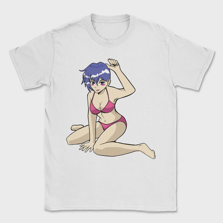 Blue Wave Bikini, Tricou Barbati (Unisex)