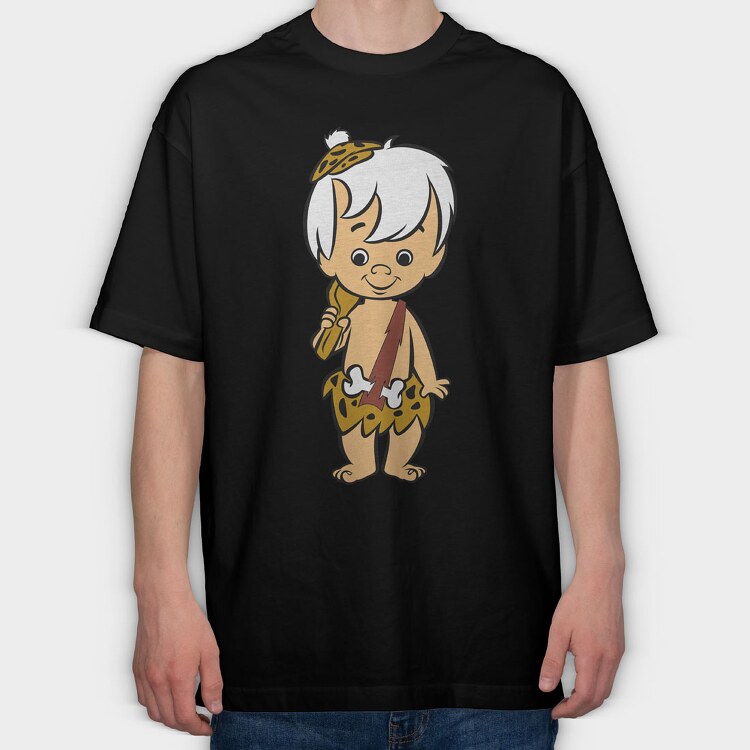 The Flintstones 1, Tricou Oversize Barbati (Unisex)