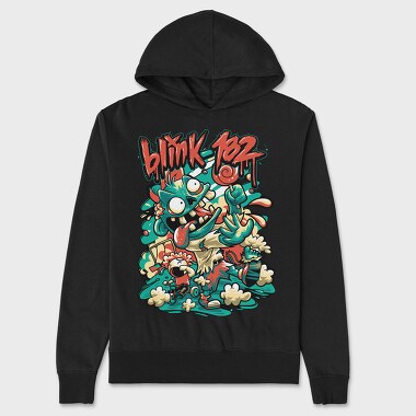 Blinky Lollipop, Hanorac Oversize Barbati (Unisex)