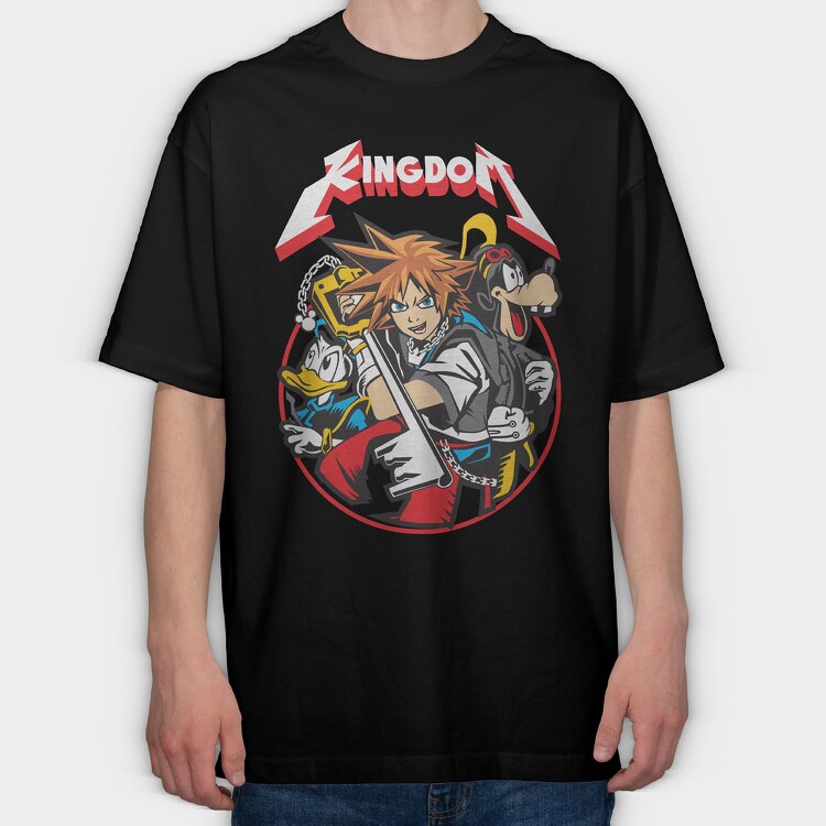 Kingdom, Tricou Oversize Barbati (Unisex)