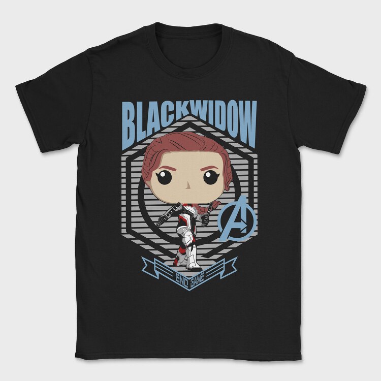 Blackwidow Endgame Pop, Tricou Barbati (Unisex)