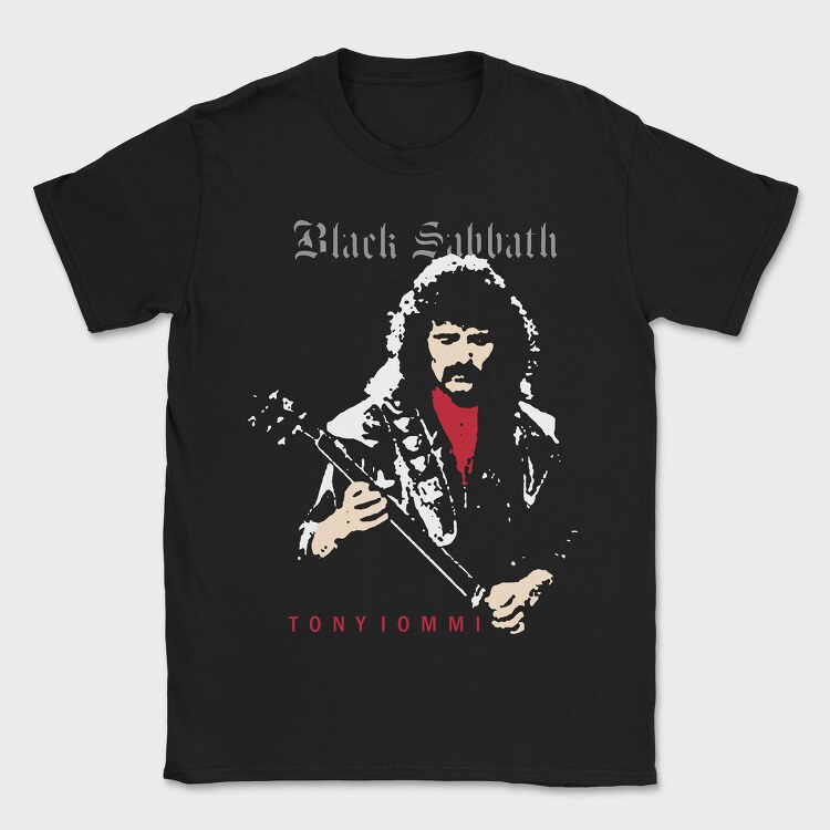 Black Sabbath Tony, Tricou Barbati (Unisex)
