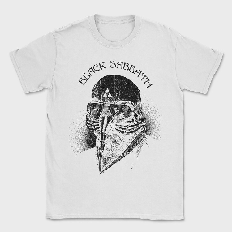 Black Sabbath Skull, Tricou Barbati (Unisex)