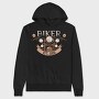 Biker Established 2000, Hanorac Oversize Barbati (Unisex)