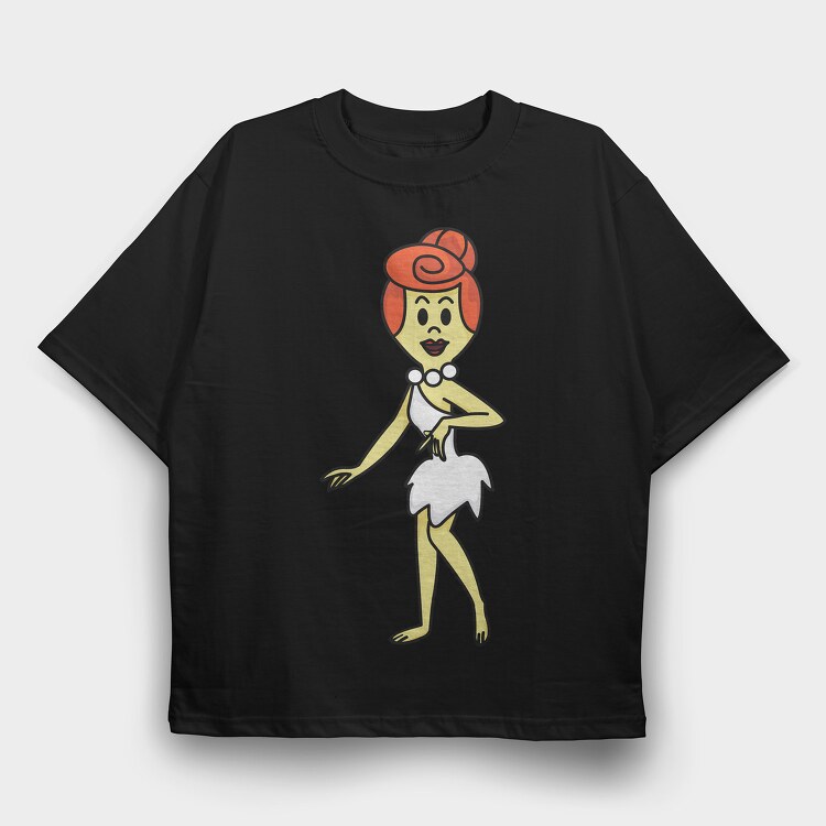 The Flintstones 17, Tricou Oversize Barbati (Unisex)