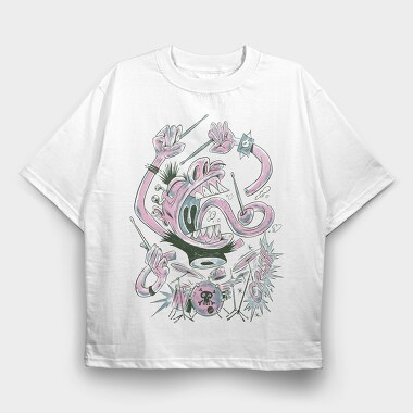 Musicians 9, Tricou Oversize Barbati (Unisex)