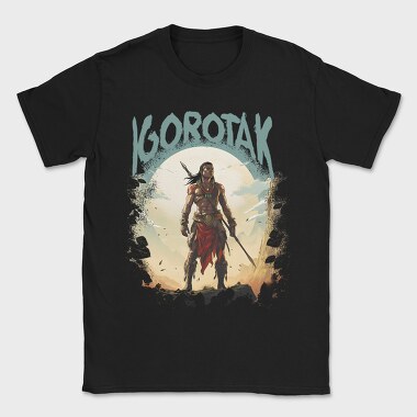 Native Warrior, Tricou Barbati (Unisex)
