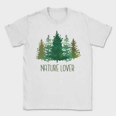 Nature Lover Pines, Tricou Barbati (Unisex)