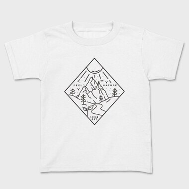 Nature Minimal Feel Nature, Tricou Copii