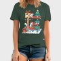 Cat House Christmas, Tricou Barbati (Unisex)