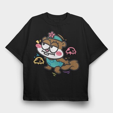 SpongeBob 24, Tricou Oversize Barbati (Unisex)