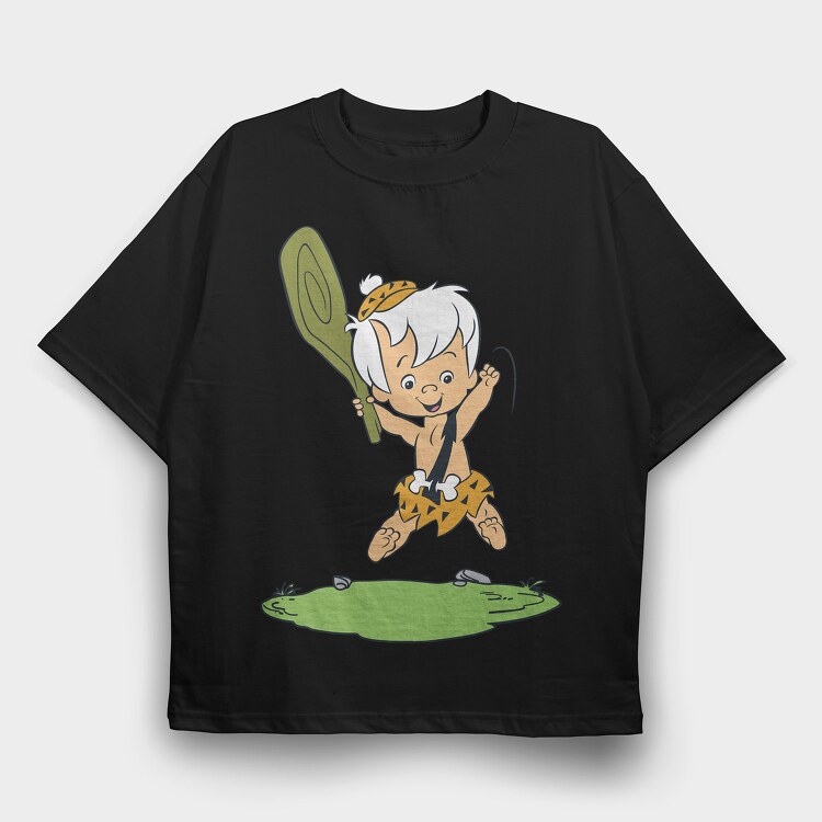 The Flintstones 22, Tricou Oversize Barbati (Unisex)