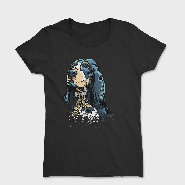 Basset Hound Whisper, Tricou Femei