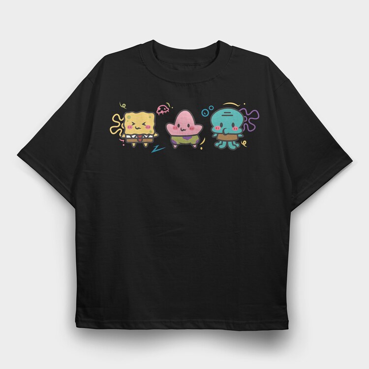 SpongeBob 31, Tricou Oversize Barbati (Unisex)