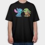Baby Yoda 9, Tricou Oversize Barbati (Unisex)