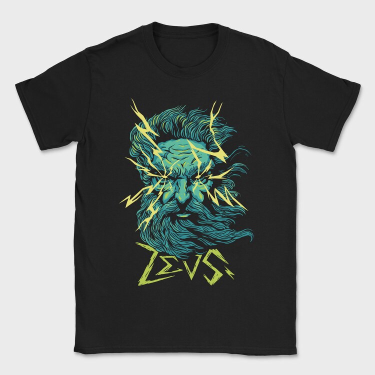 Mythology Zeus, Tricou Barbati (Unisex)