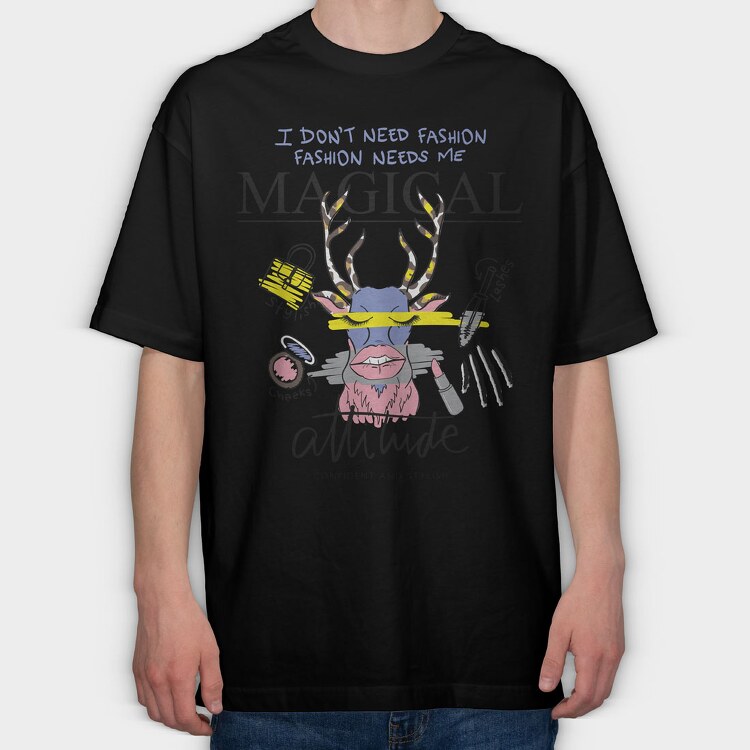 Magical, Tricou Oversize Barbati (Unisex)