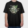 Mario Bros 3, Tricou Oversize Barbati (Unisex)